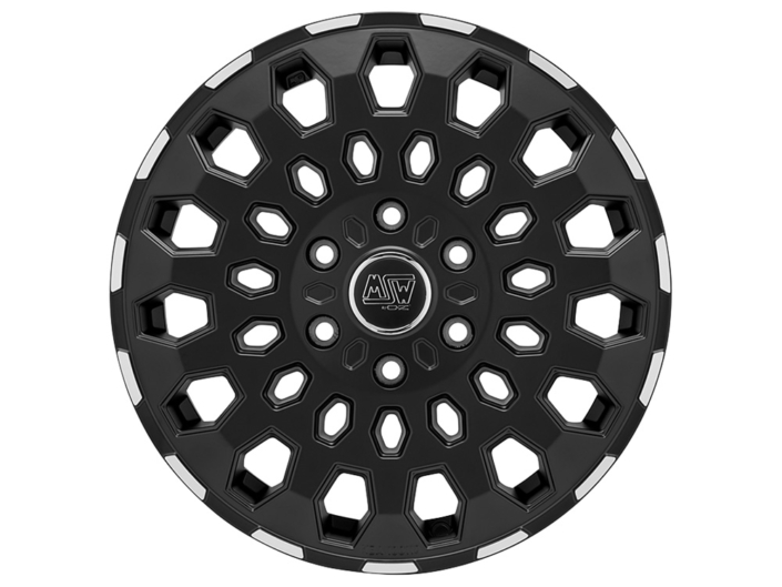 MSW 99 Van Matt Black Polished Lip