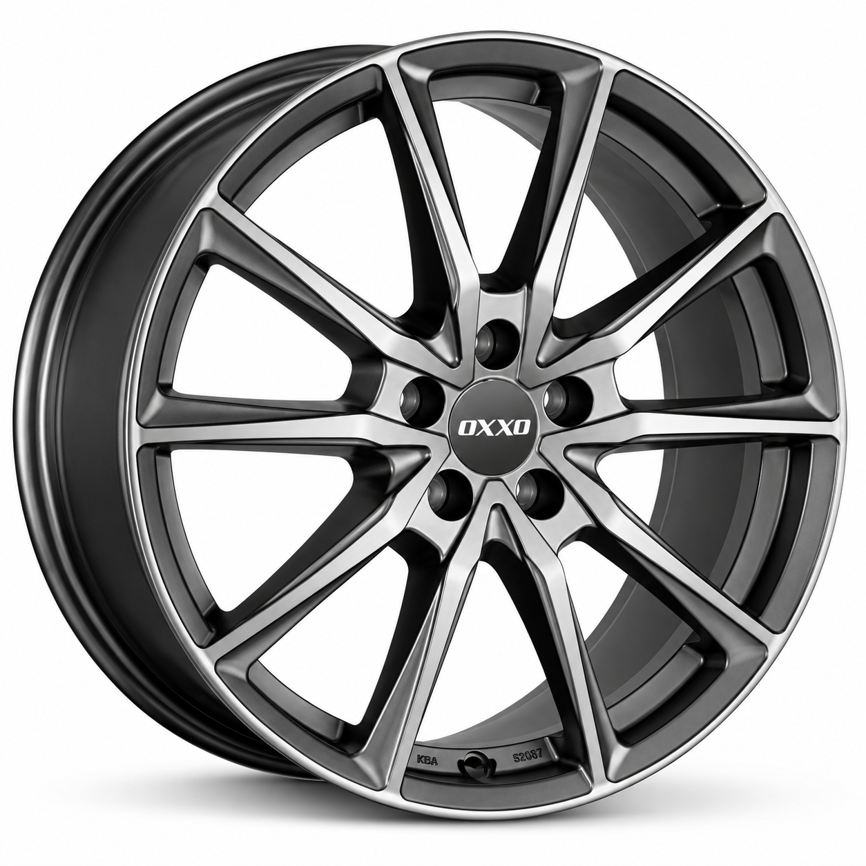 OXXO Centurio Dark (ADV15) Matt Gun Metal 8,5Jx19 5x112 ET:30 NG:66,6