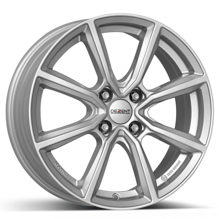 DEZENT TN Silver velg 18 inch – Velgensupermarkt