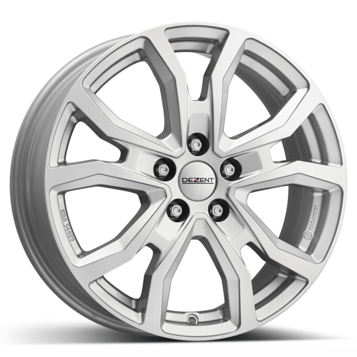 DEZENT TV Silver velg 17 inch – Velgensupermarkt