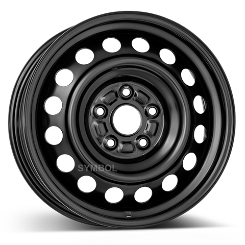 ALCAR Stahlrad 6516 6Jx16 5x114.3 ET:38 NG:66 Kleur:Black